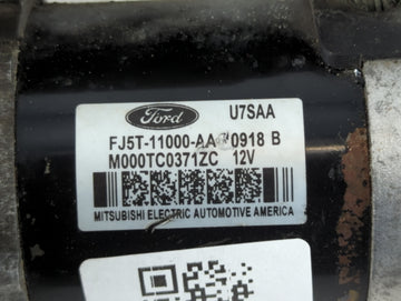 2013-2020 Lincoln Mkz Car Starter Motor Solenoid OEM P/N:FJ5T-11000-AA Fits Fits 2012 2013 2014 2015 2016 2017 2018 2019 2020 OEM Used Auto Parts