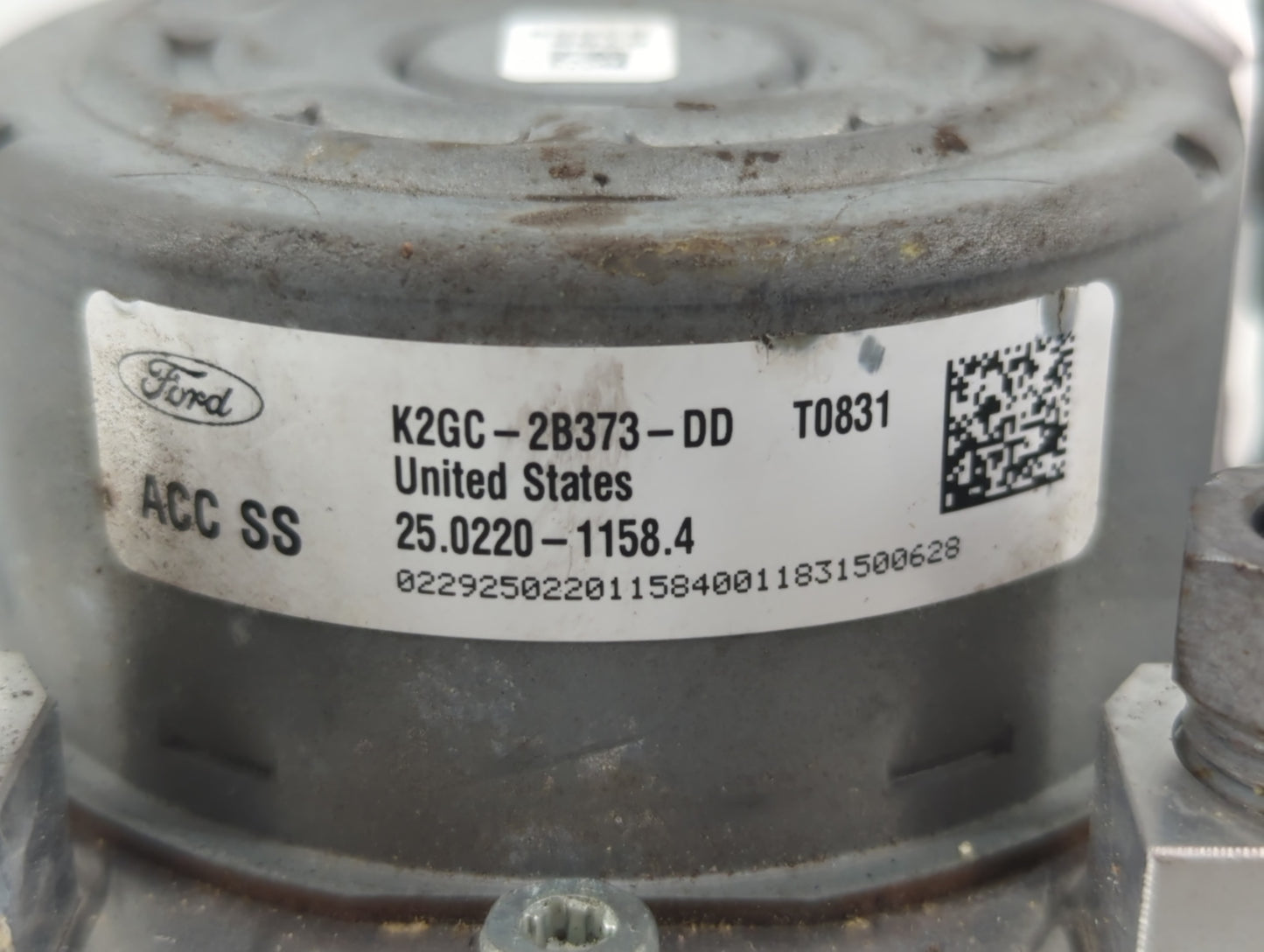 2019-2020 Lincoln Nautilus ABS Pump Control Module Replacement P/N:K2GC-2B373-DD Fits Fits 2019 2020 OEM Used Auto Parts - O