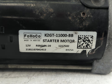 2019 Lincoln Nautilus Car Starter Motor Solenoid OEM P/N:1217502 K2GT-11000-BB Fits Fits 2020 2021 2022 OEM Used Auto Parts