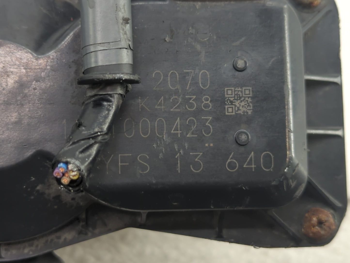 2019 Mazda 3 Throttle Body P/N:11B2600327 1D0501757, PYFS 13 640, 12C1900334 Fits OEM Used Auto Parts - Oemusedautoparts1.co