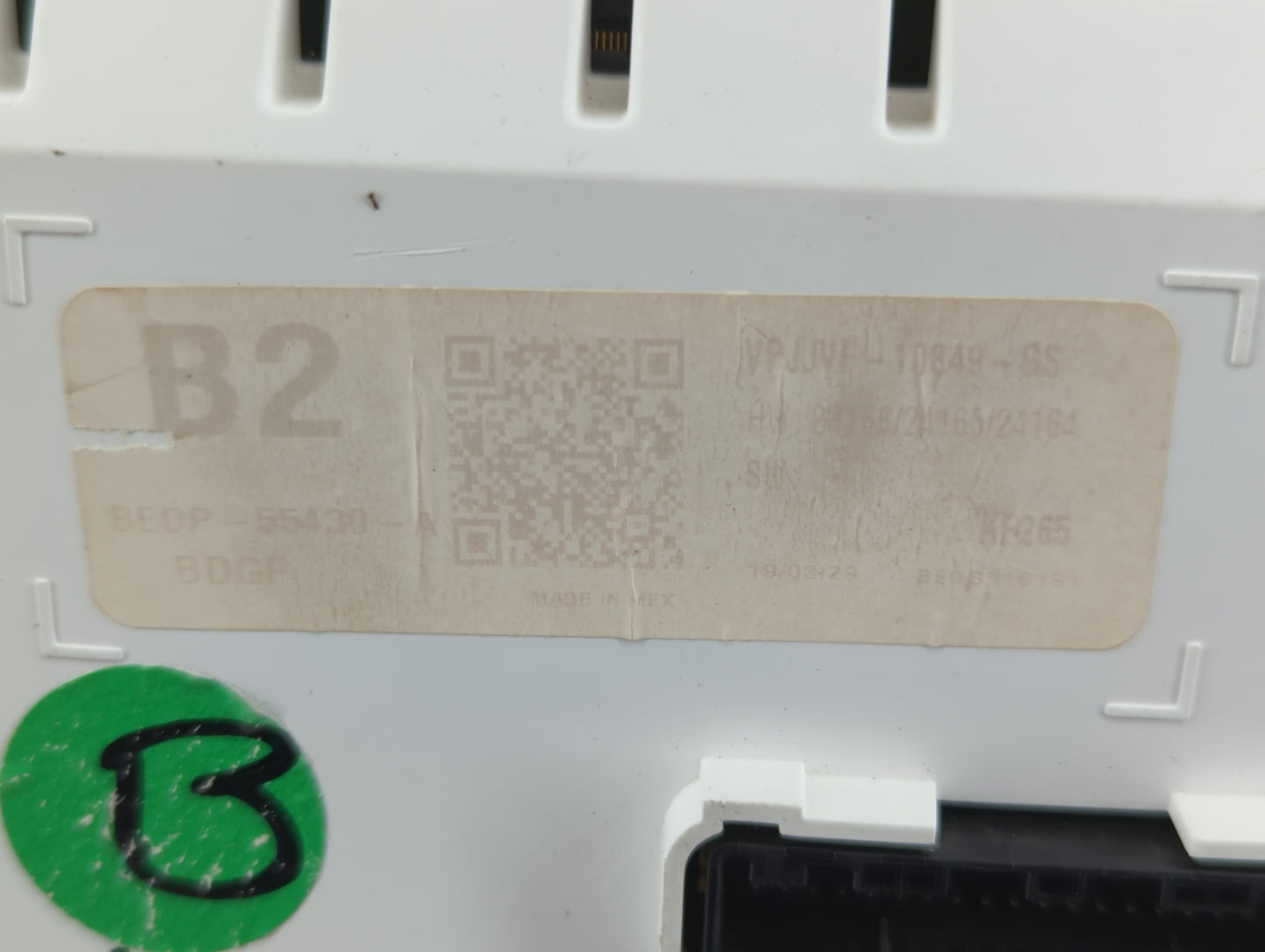 2019-2022 Mazda 3 Instrument Cluster Speedometer Gauges P/N:JJVE-10849-SS Fits Fits 2019 2020 2021 2022 OEM Used Auto Parts