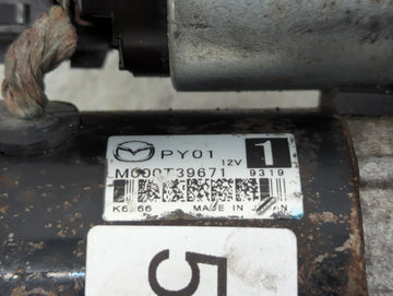 2014-2022 Mazda Cx-5 Car Starter Motor Solenoid OEM P/N:M000T39671 Fits Fits 2014 2015 2016 2017 2018 2019 2020 2021 2022 OEM Used Auto Parts