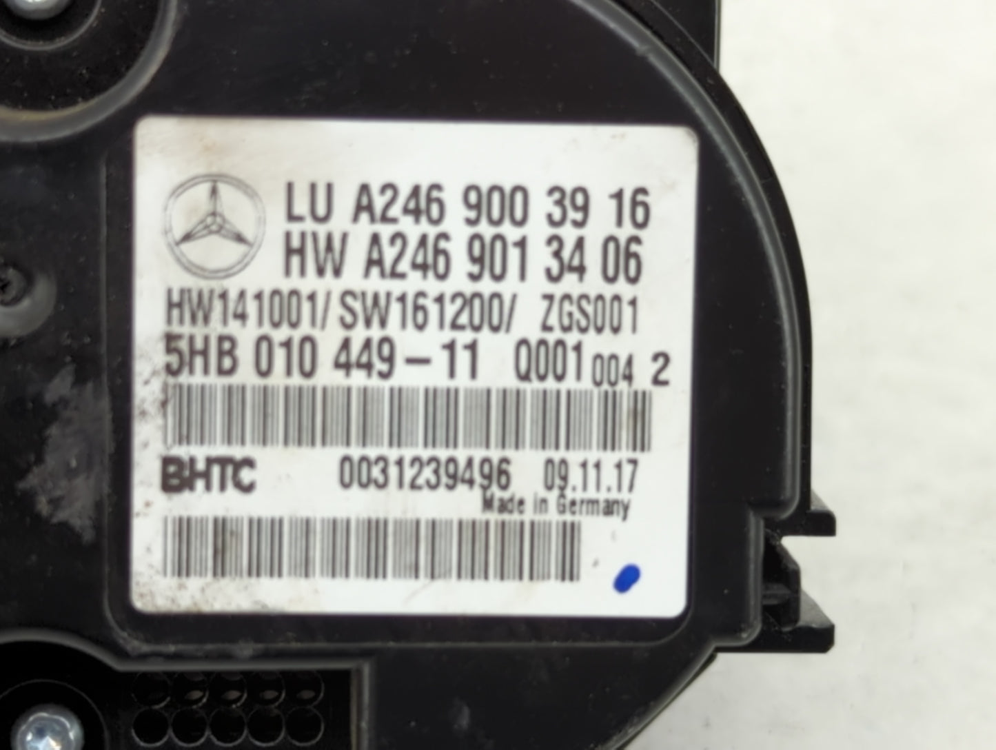 2015-2020 Mercedes-Benz Gla250 Climate Control Module Temperature AC/Heater Replacement P/N:A246 900 39 16 A246 901 34 06 Fi