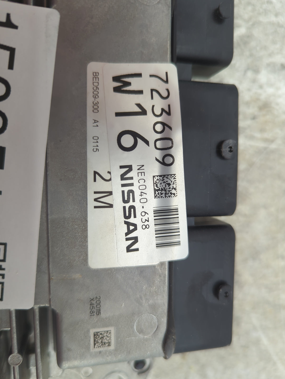 2019 Nissan Altima PCM Engine Control Computer ECU ECM PCU OEM P/N:BED509-300 NEC040-638 Fits OEM Used Auto Parts - Oemuseda