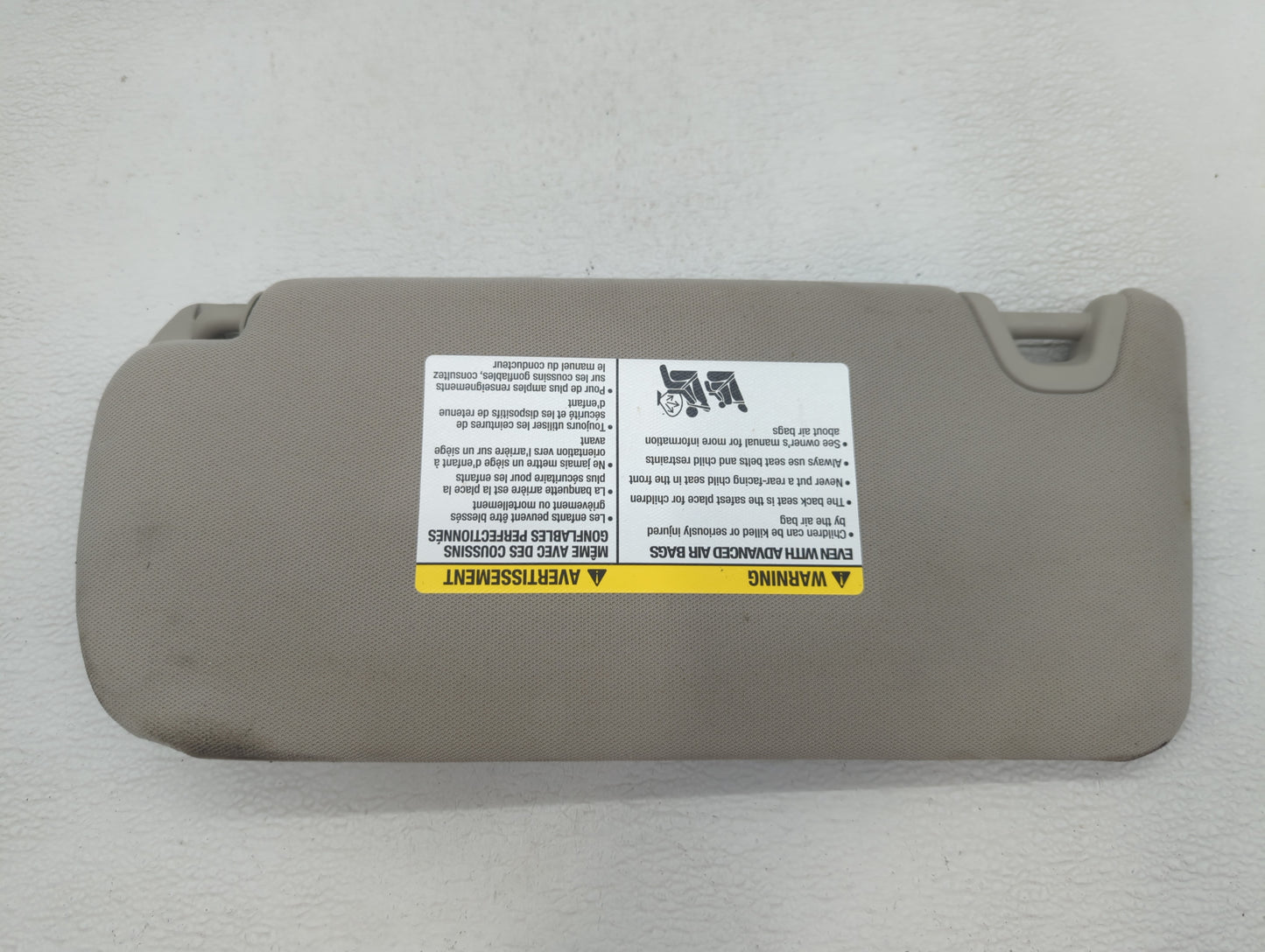 2019-2020 Nissan Altima Sun Visor Shade Replacement Passenger Right Mirror Fits Fits 2019 2020 OEM Used Auto Parts - Oemused