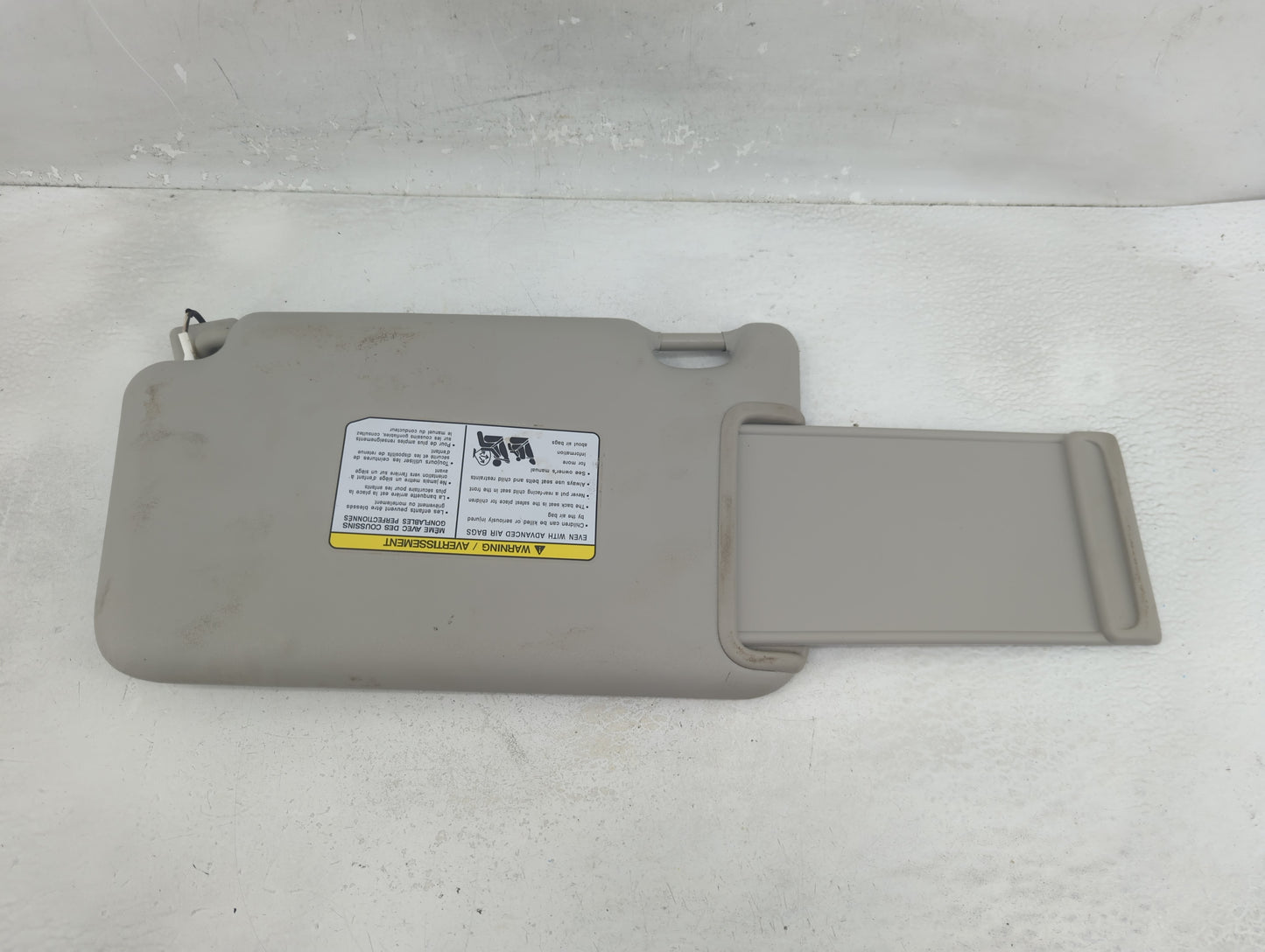 2018-2021 Nissan Kicks Sun Visor Shade Replacement Passenger Right Mirror Fits Fits 2018 2019 2020 2021 OEM Used Auto Parts
