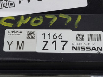 2018-2019 Nissan Kicks PCM Engine Control Computer ECU ECM PCU OEM P/N:NEC005-852 Fits Fits 2018 2019 OEM Used Auto Parts