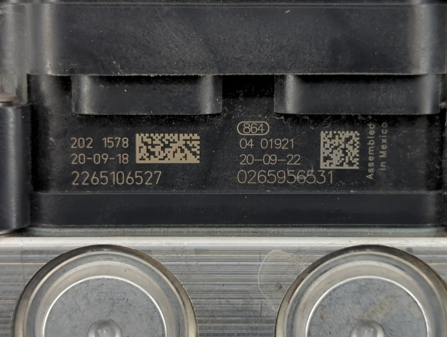 2019 Nissan Nv200 ABS Pump Control Module Replacement P/N:47660 9SF0A Fits OEM Used Auto Parts - Oemusedautoparts1.com