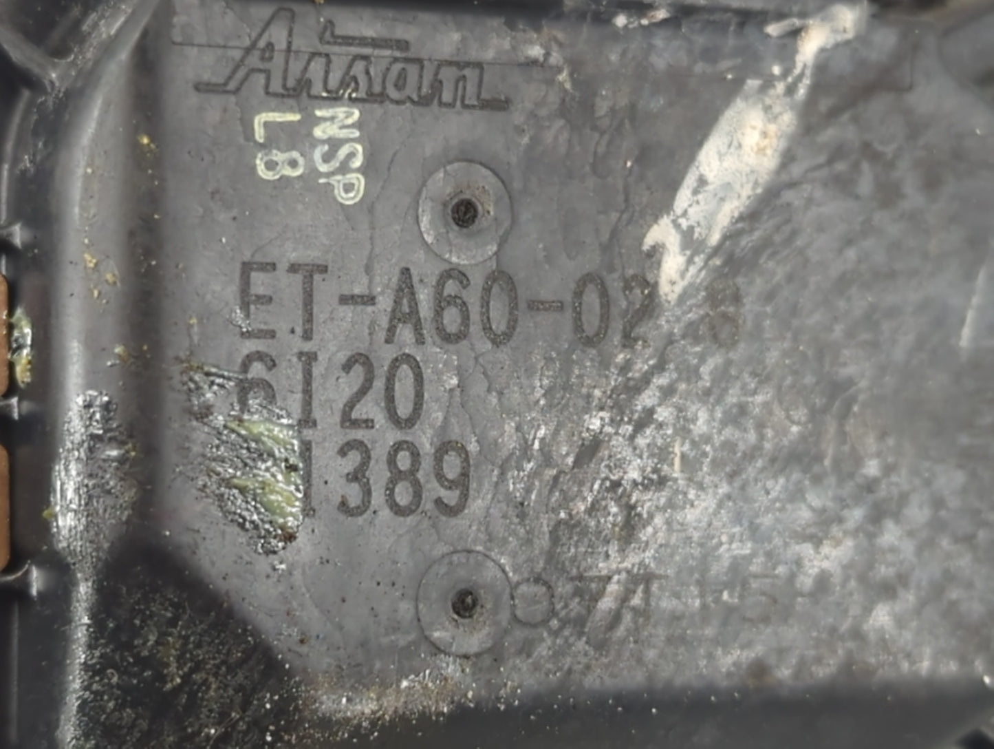 2014-2020 Nissan Nv200 Throttle Body P/N:ET-A60-02 J Fits OEM Used Auto Parts - Oemusedautoparts1.com