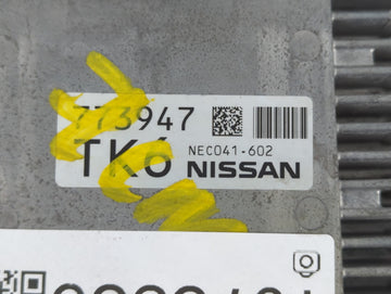 2018-2019 Nissan Pathfinder PCM Engine Control Computer ECU ECM PCU OEM P/N:NEC041-602 Fits Fits 2018 2019 2020 OEM Used Auto Parts