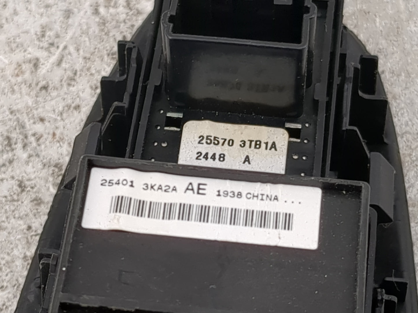 2013-2020 Nissan Pathfinder Master Power Window Switch Replacement Driver Side Left P/N:25401 3KA2A 25570 3TB1A Fits OEM Use
