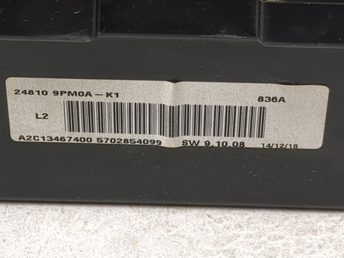 2018-2020 Nissan Pathfinder Instrument Cluster Speedometer Gauges P/N:24810 9PM0A A2C13467400 Miles:81K Fits Fits 2018 2019