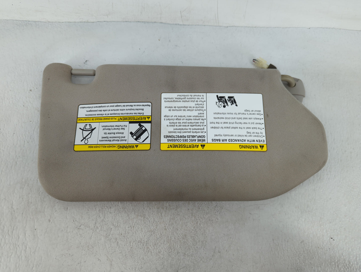 2019-2020 Nissan Pathfinder Sun Visor Shade Replacement Driver Left Mirror Fits Fits 2019 2020 OEM Used Auto Parts - Oemused