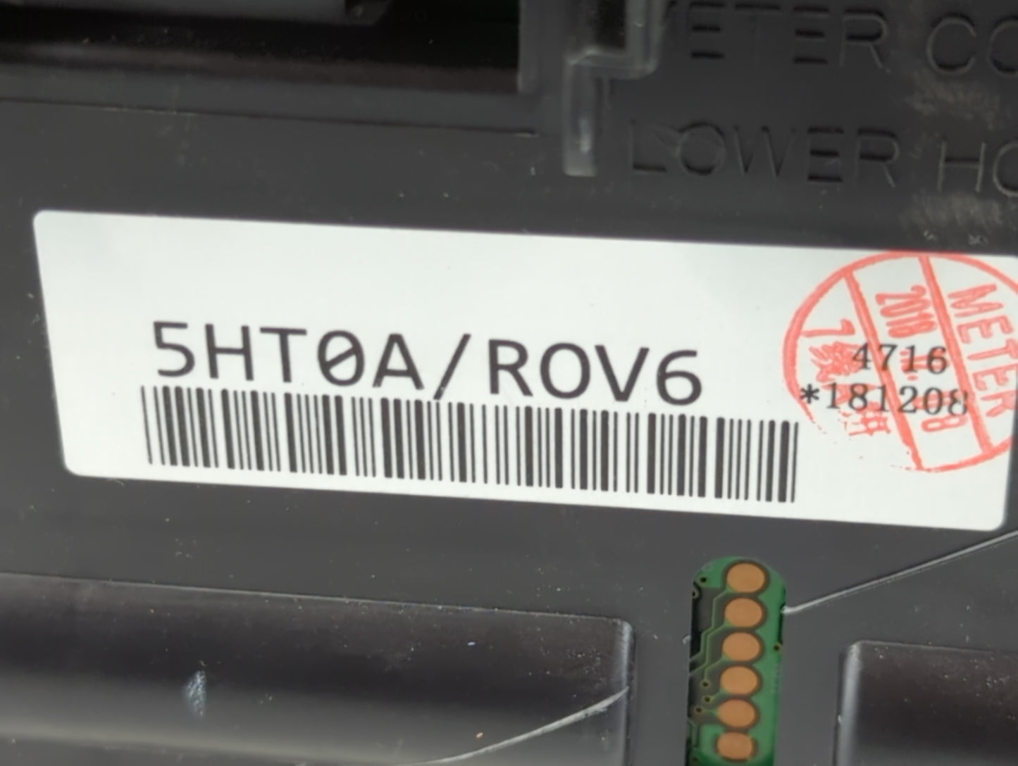 2019-2020 Nissan Rogue Instrument Cluster Speedometer Gauges P/N:5HT0A/R0V6 Fits Fits 2019 2020 OEM Used Auto Parts - Oemuse