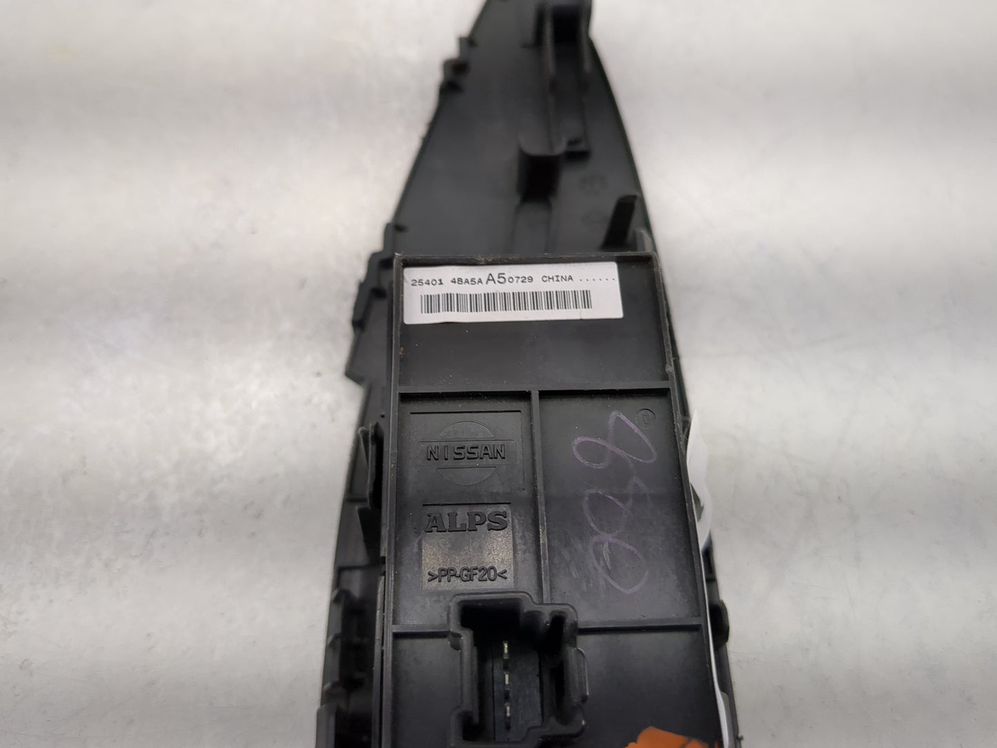 2014-2020 Nissan Rogue Master Power Window Switch Replacement Driver Side Left P/N:25401 4BA5A Fits OEM Used Auto Parts - Oe