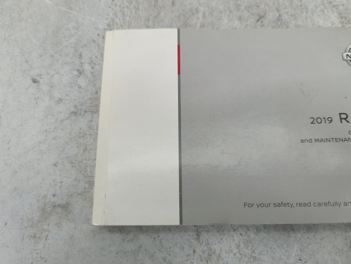 2019 Nissan Rogue Owners Manual Book Guide P/N:OM19EA 0T32U0 OEM Used Auto Parts - Oemusedautoparts1.com