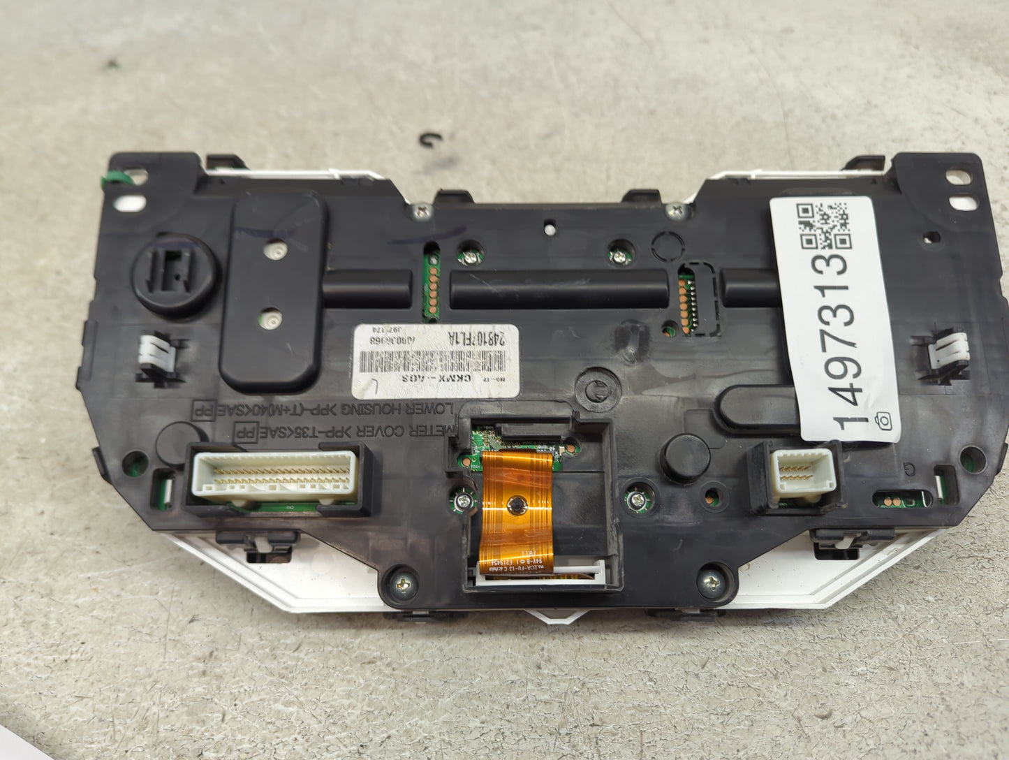 2019 Nissan Rogue Instrument Cluster Speedometer Gauges P/N:248107FL1A CKWX-A03 Miles: Fits OEM Used Auto Parts - Oemusedaut