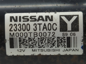 2015-2020 Nissan Rogue Car Starter Motor Solenoid OEM P/N:23300 3TA0C Fits Fits 2015 2016 2017 2018 2019 2020 OEM Used Auto Parts