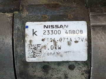 2017-2020 Nissan Rogue Sport Car Starter Motor Solenoid OEM P/N:23300 4BB0B Fits Fits 2017 2018 2019 2020 2021 OEM Used Auto Parts