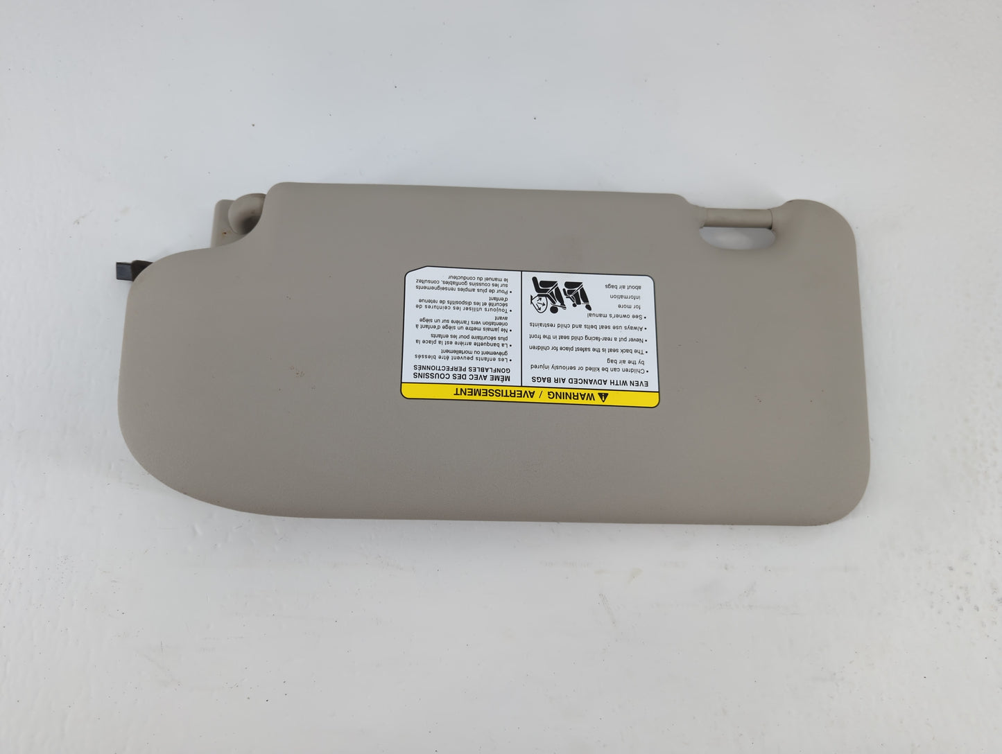 2019-2022 Nissan Rogue Sport Sun Visor Shade Replacement Driver Left Mirror Fits Fits 2019 2020 2021 2022 OEM Used Auto Part