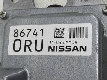 2019 Nissan Rogue Sport Transmission Control Module Tcu Tcm 310366mm0a