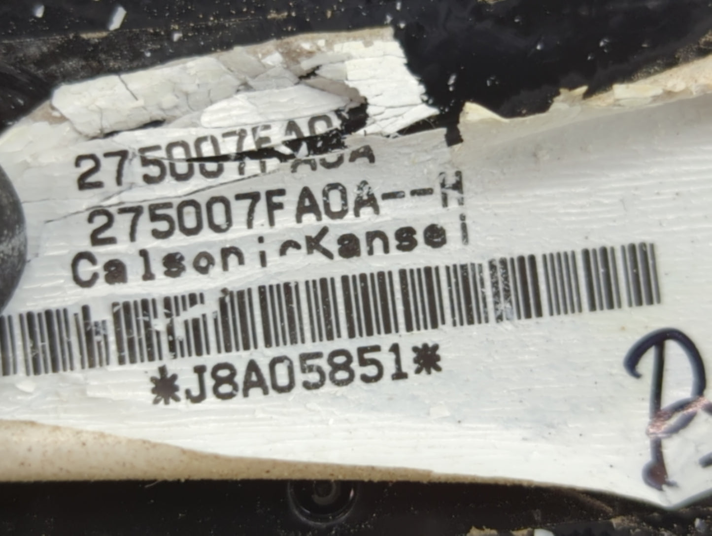 2017-2022 Nissan Rogue Sport Climate Control Module Temperature AC/Heater Replacement P/N:275007FA0A-H Fits OEM Used Auto Pa