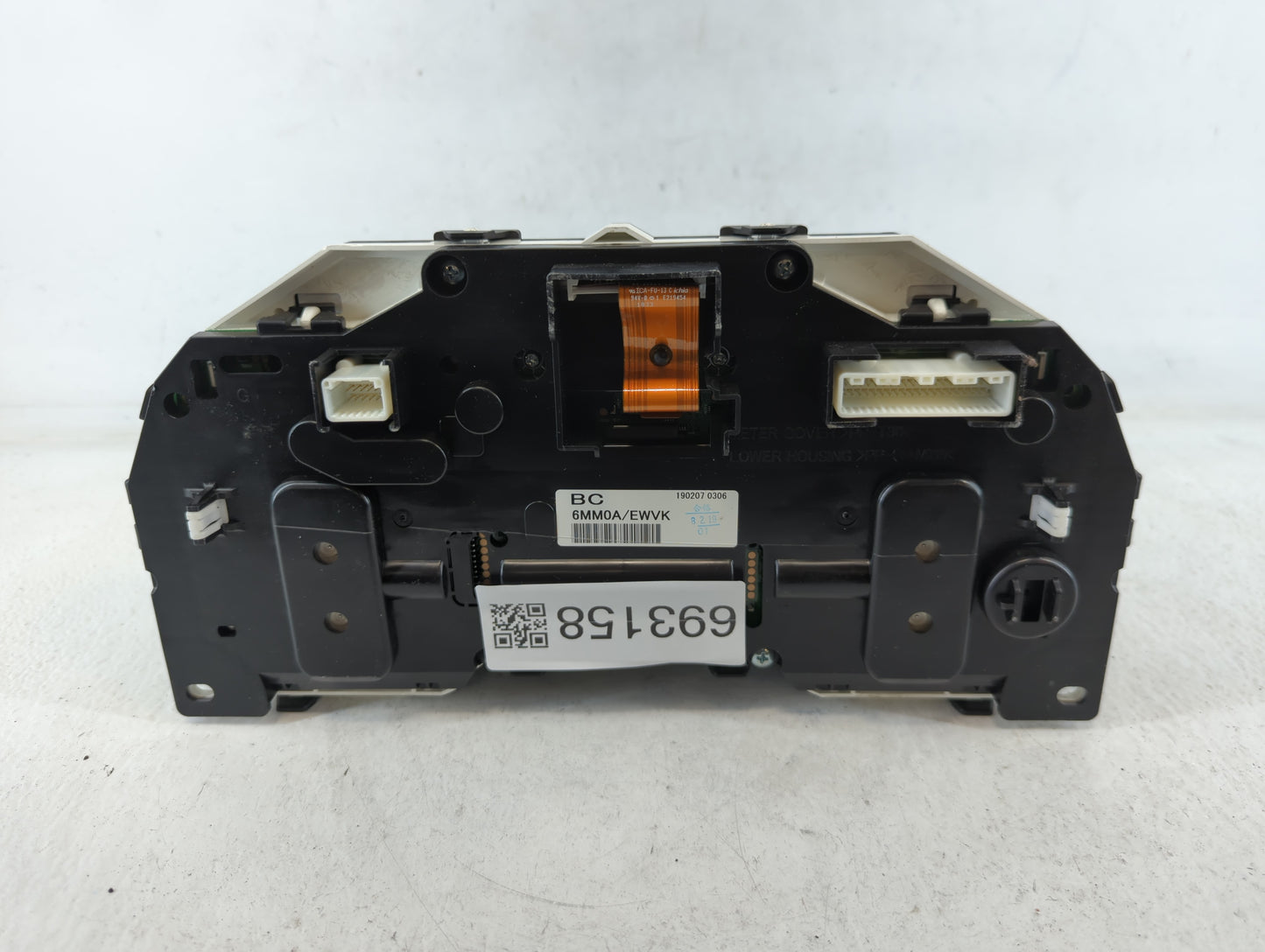 2019 Nissan Rogue Sport Instrument Cluster Speedometer Gauges P/N:190207 0306 EWVK, 6MM0A Fits OEM Used Auto Parts - Oemused