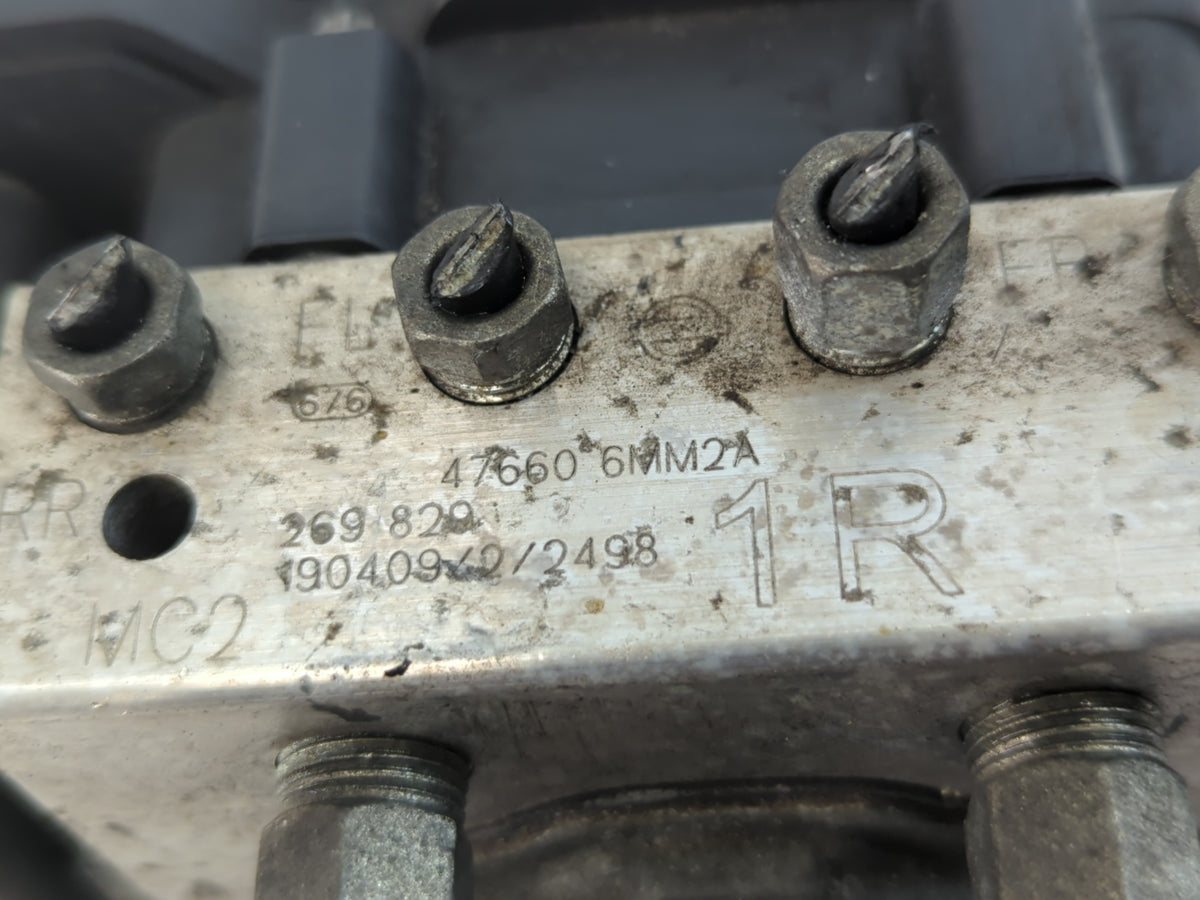2019-2021 Nissan Rogue Sport Anti-Lock Brake ABS Pump Module Actuator OEM P/N:47660 6MM2A Fits Fits 2019 2020 2021 OEM Used