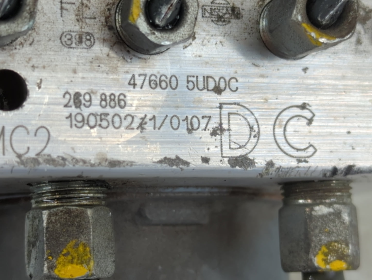 2019 Nissan Sentra ABS Pump Control Module Replacement P/N:47660 5UD0C 47660 9AK0D Fits OEM Used Auto Parts - Oemusedautopar