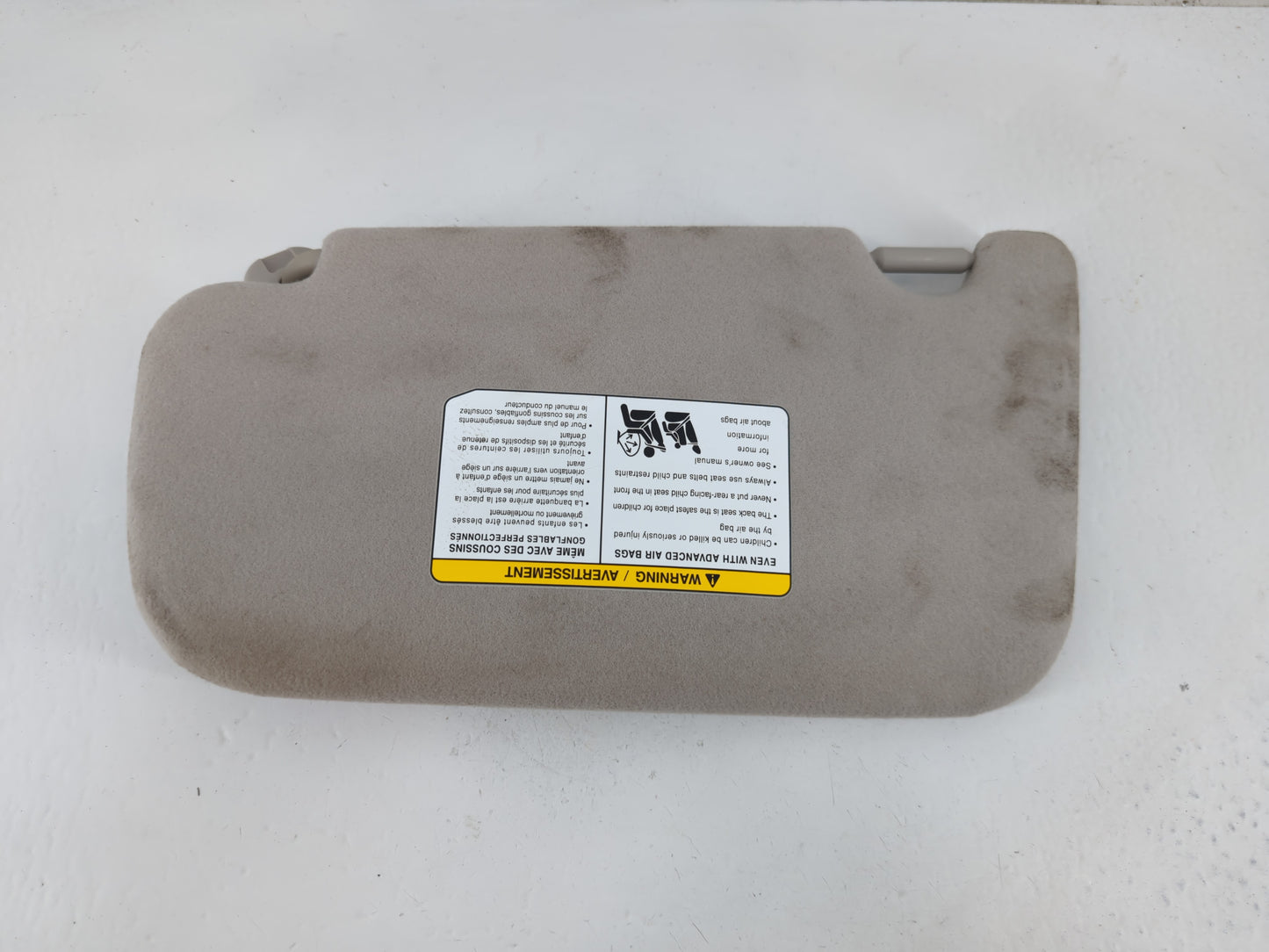 2013-2019 Nissan Sentra Sun Visor Shade Replacement Passenger Right Mirror Fits Fits 2012 2013 2014 2015 2016 2017 2018 2019