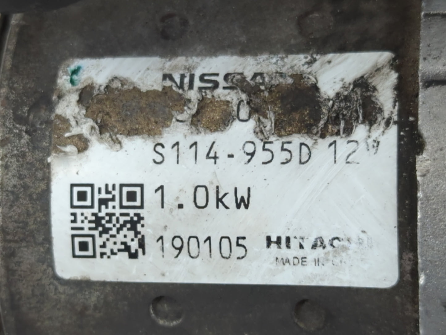 2013-2019 Nissan Sentra Car Starter Motor Solenoid OEM Fits Fits 2013 2014 2015 2016 2017 2018 2019 2020 OEM Used Auto Parts