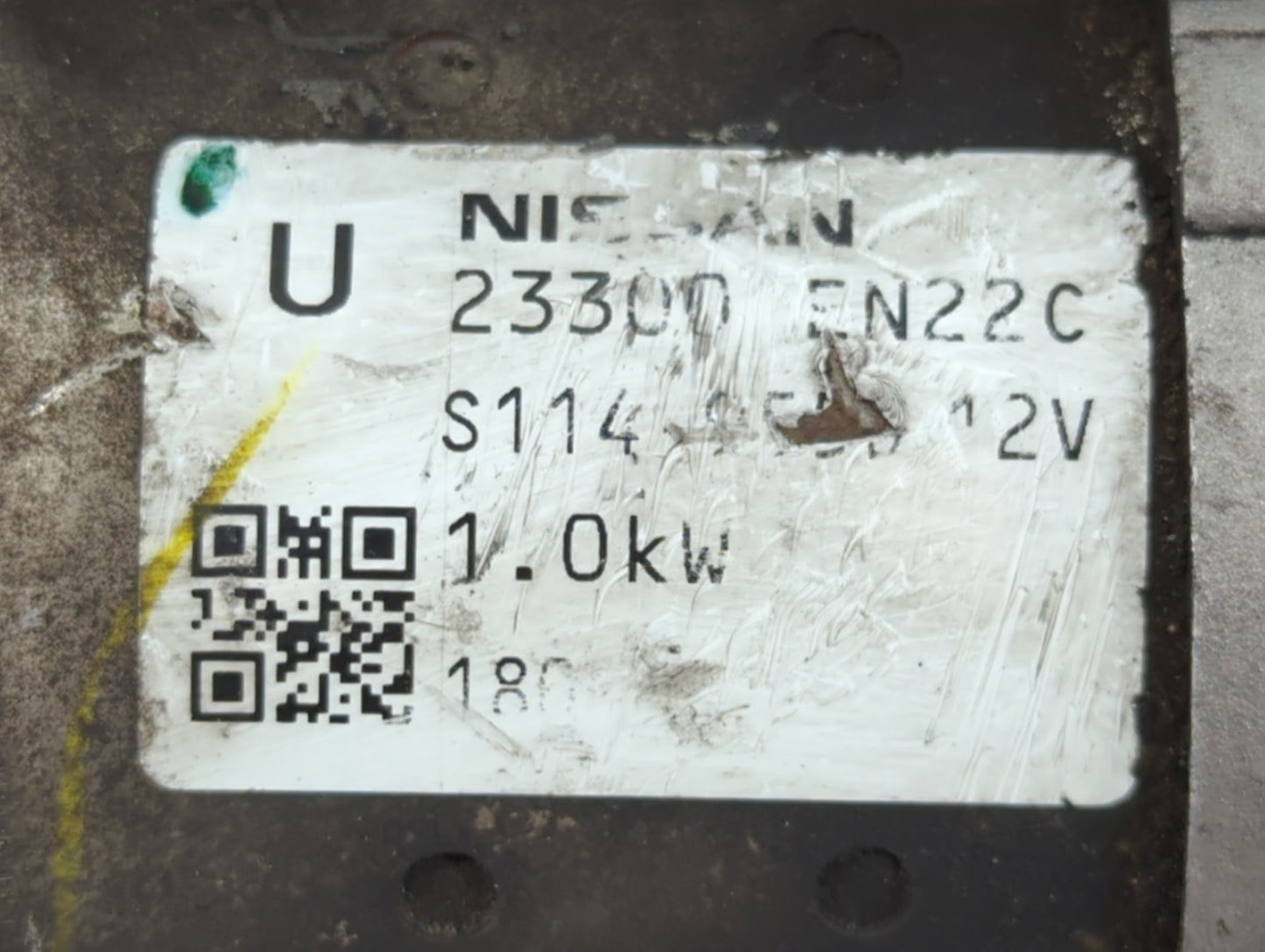 2013-2019 Nissan Sentra Car Starter Motor Solenoid OEM P/N:23300 EN22C Fits Fits 2013 2014 2015 2016 2017 2018 2019 2020 OEM