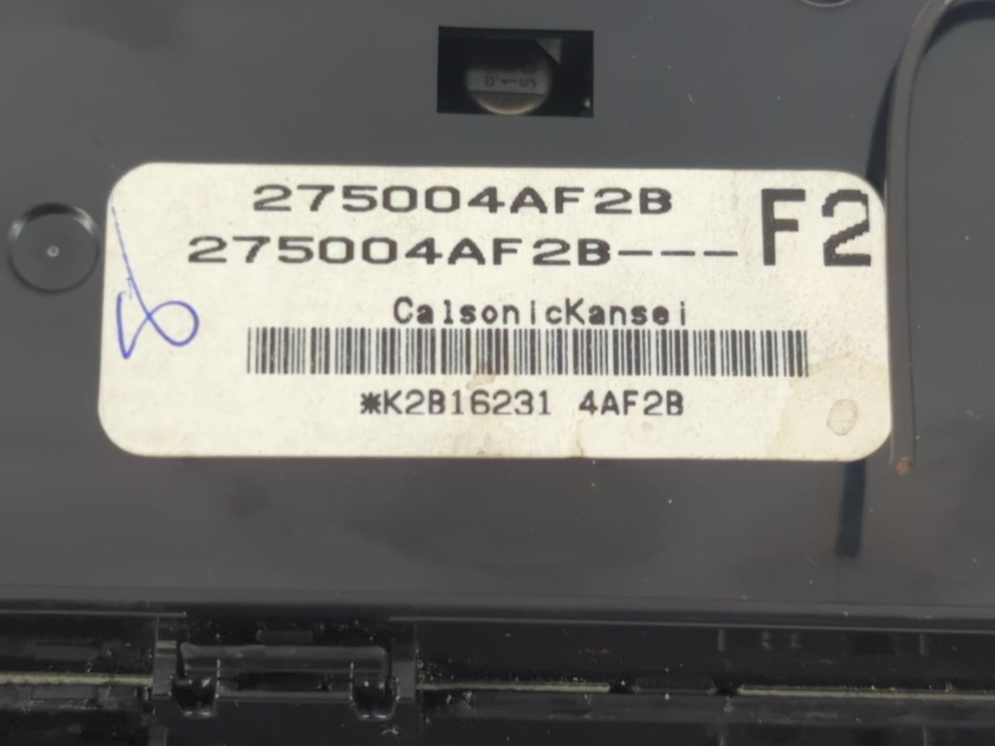 2017-2019 Nissan Sentra Climate Control Module Temperature AC/Heater Replacement P/N:275004AF2B Fits Fits 2017 2018 2019 OEM