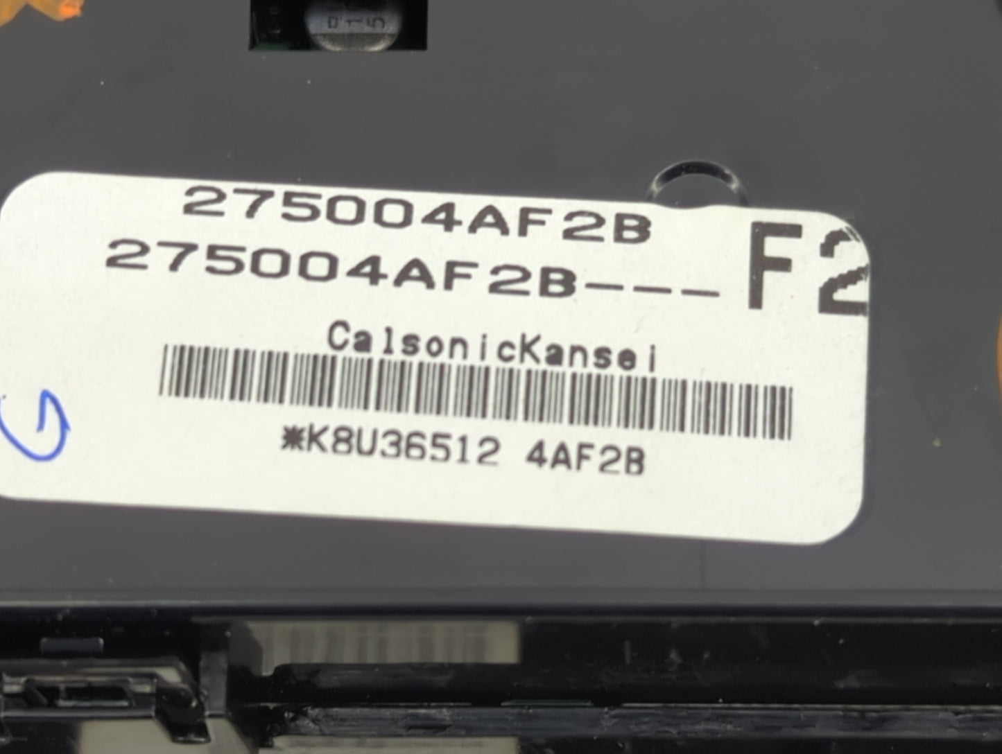 2017-2019 Nissan Sentra Climate Control Module Temperature AC/Heater Replacement P/N:275004AF2B Fits Fits 2017 2018 2019 OEM