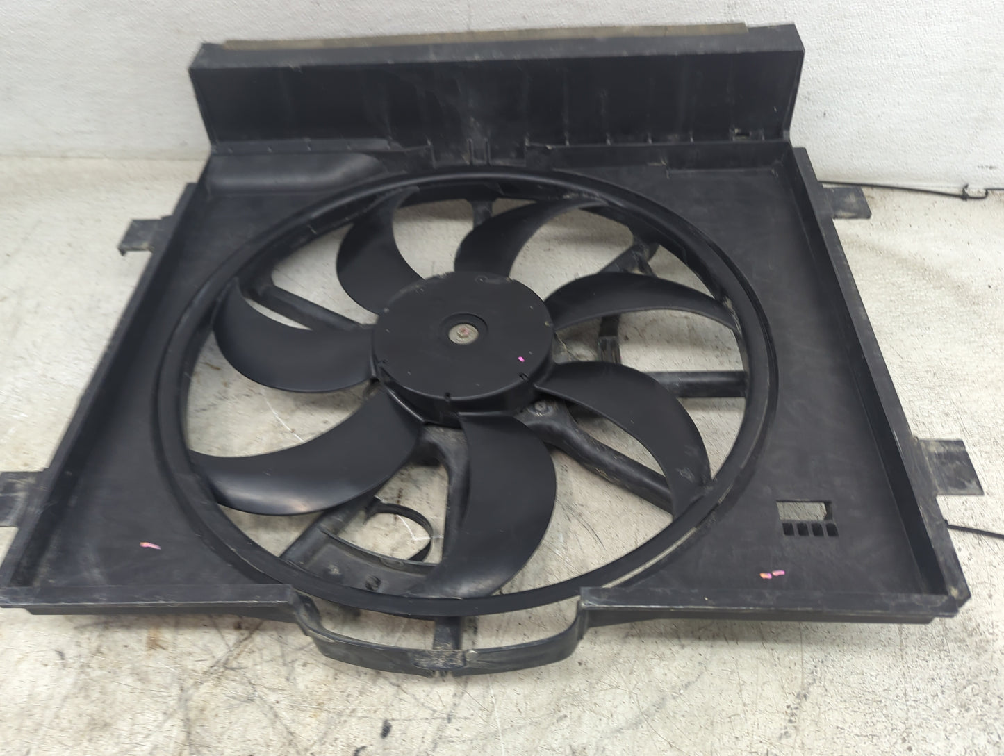 2019 Nissan Sentra Electric Radiator Cooling Fan Motor Assembly P/N:21403 9APOA Fits OEM Used Auto Parts - Oemusedautoparts1