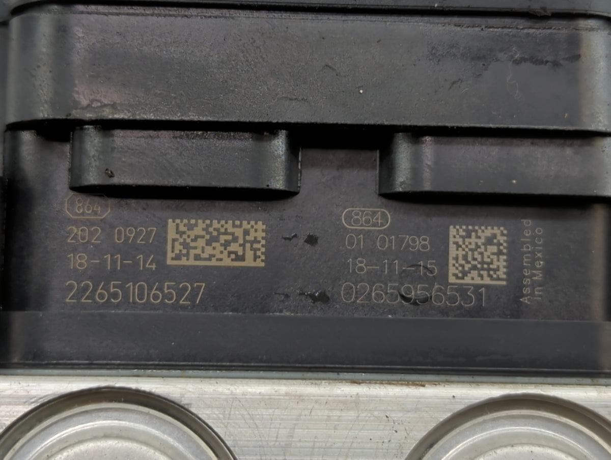 2019 Nissan Sentra Anti-Lock Brake ABS Pump Module Actuator OEM P/N:47660 5UD0C 47660 9AK0D Fits OEM Used Auto Parts - Oemus