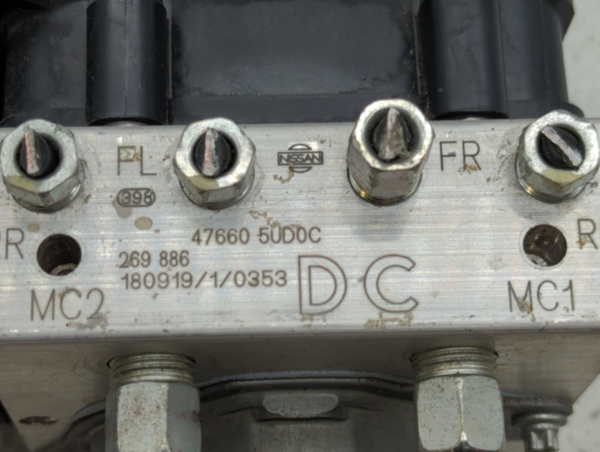 2019 Nissan Sentra Anti-Lock Brake ABS Pump Module Actuator OEM P/N:47660 5UD0C 47660 9AK0D Fits OEM Used Auto Parts - Oemus