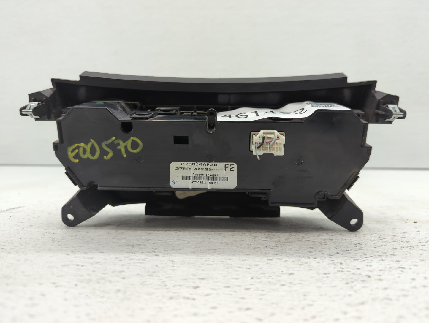 2017-2019 Nissan Sentra Climate Control Module Temperature AC/Heater Replacement P/N:275004AF2B Fits Fits 2017 2018 2019 OEM