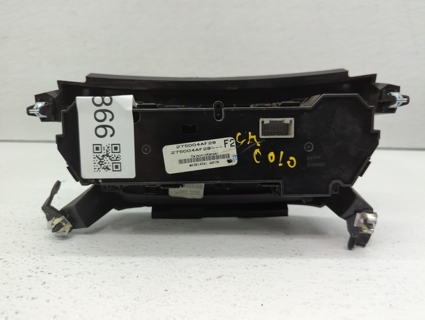 2017-2019 Nissan Sentra Climate Control Module Temperature AC/Heater Replacement P/N:275004AF2B Fits Fits 2017 2018 2019 OEM
