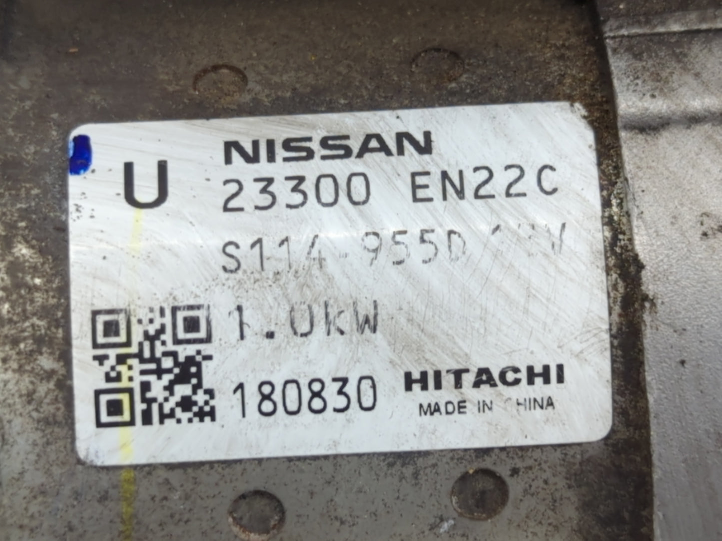 2013-2019 Nissan Sentra Car Starter Motor Solenoid OEM P/N:23300 EN22C Fits Fits 2013 2014 2015 2016 2017 2018 2019 2020 OEM