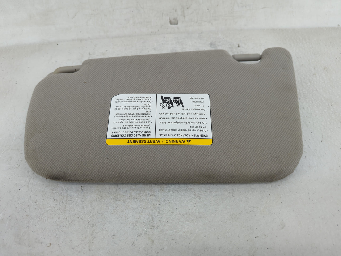 2013-2019 Nissan Sentra Sun Visor Shade Replacement Passenger Right Mirror Fits Fits 2012 2013 2014 2015 2016 2017 2018 2019