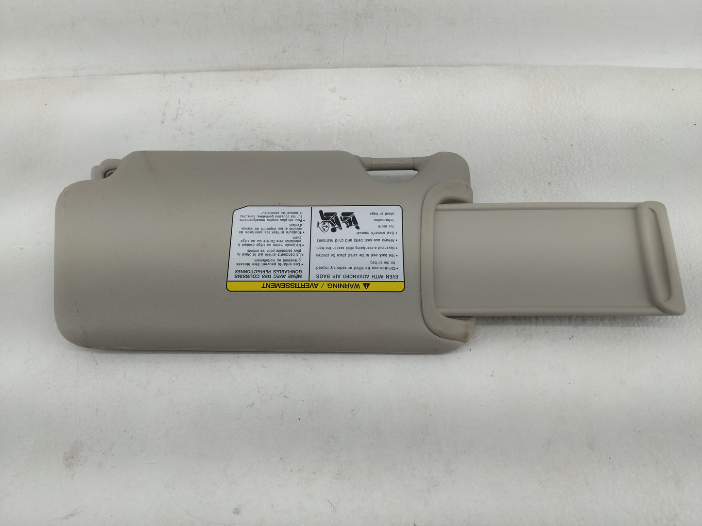 2016-2019 Nissan Versa Sun Visor Shade Replacement Passenger Right Mirror Fits Fits 2015 2016 2017 2018 2019 OEM Used Auto P