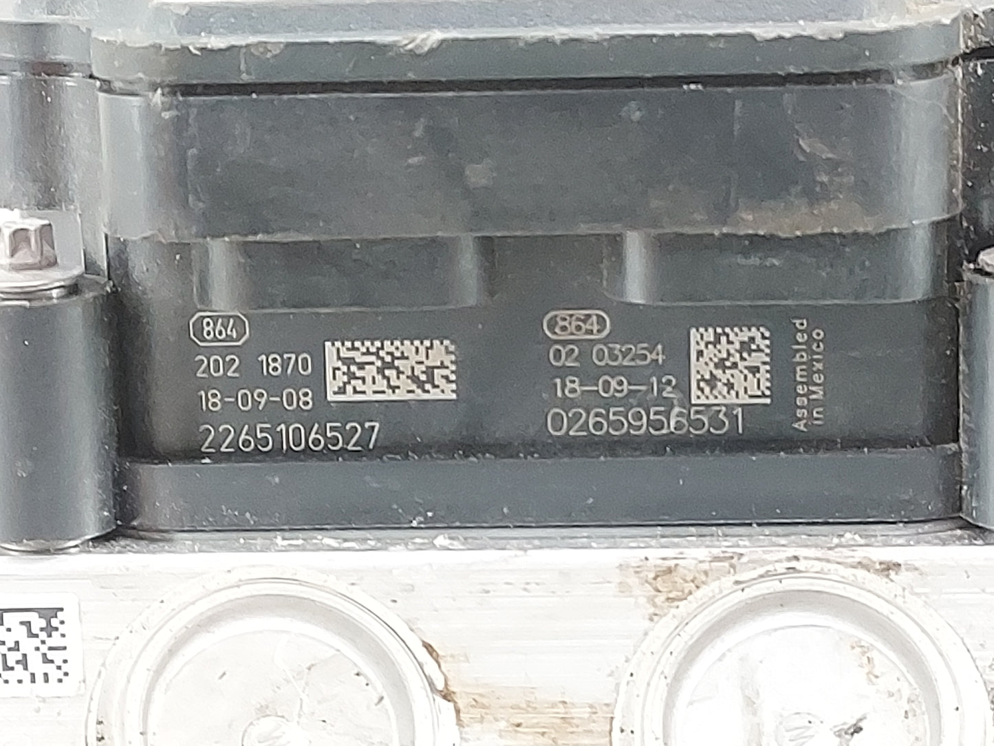 2015-2019 Nissan Versa ABS Pump Control Module Replacement P/N:2265106527 0265956531 Fits Fits 2015 2016 2017 2018 2019 OEM