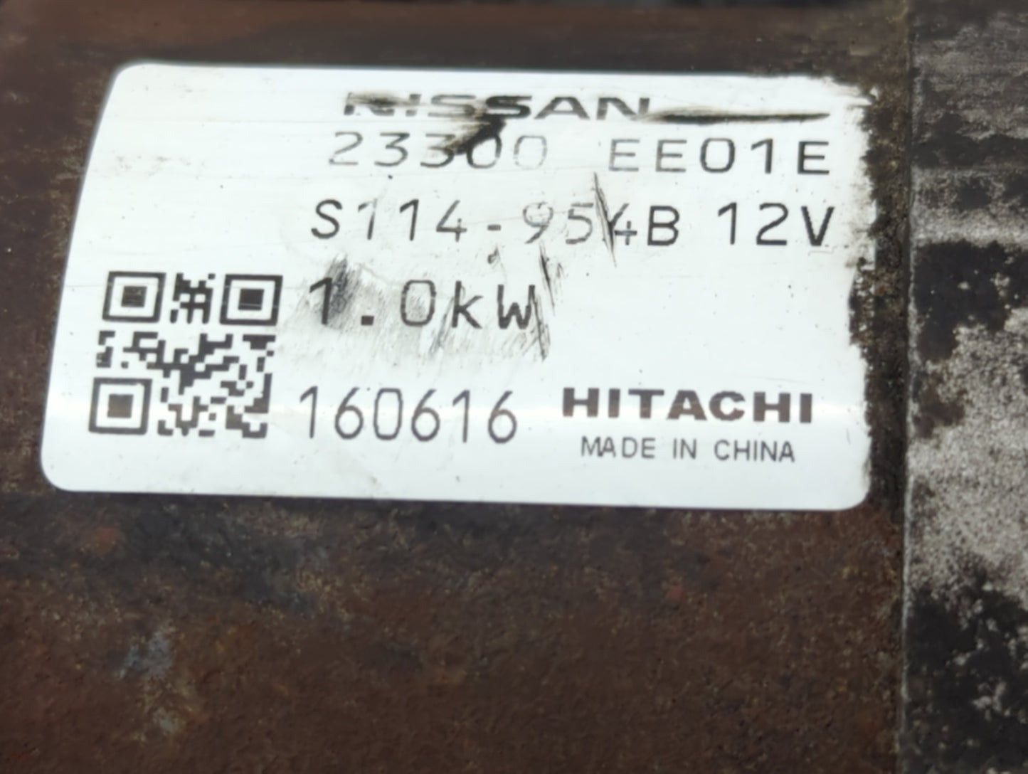 2012-2019 Nissan Versa Car Starter Motor Solenoid OEM P/N:23300 EE01E Fits Fits 2012 2013 2014 2015 2016 2017 2018 2019 OEM