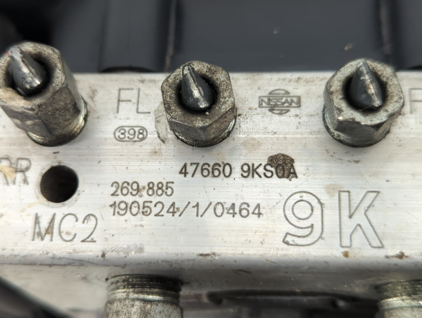 2015-2019 Nissan Versa ABS Pump Control Module Replacement P/N:47660 9KS0A Fits Fits 2015 2016 2017 2018 2019 OEM Used Auto