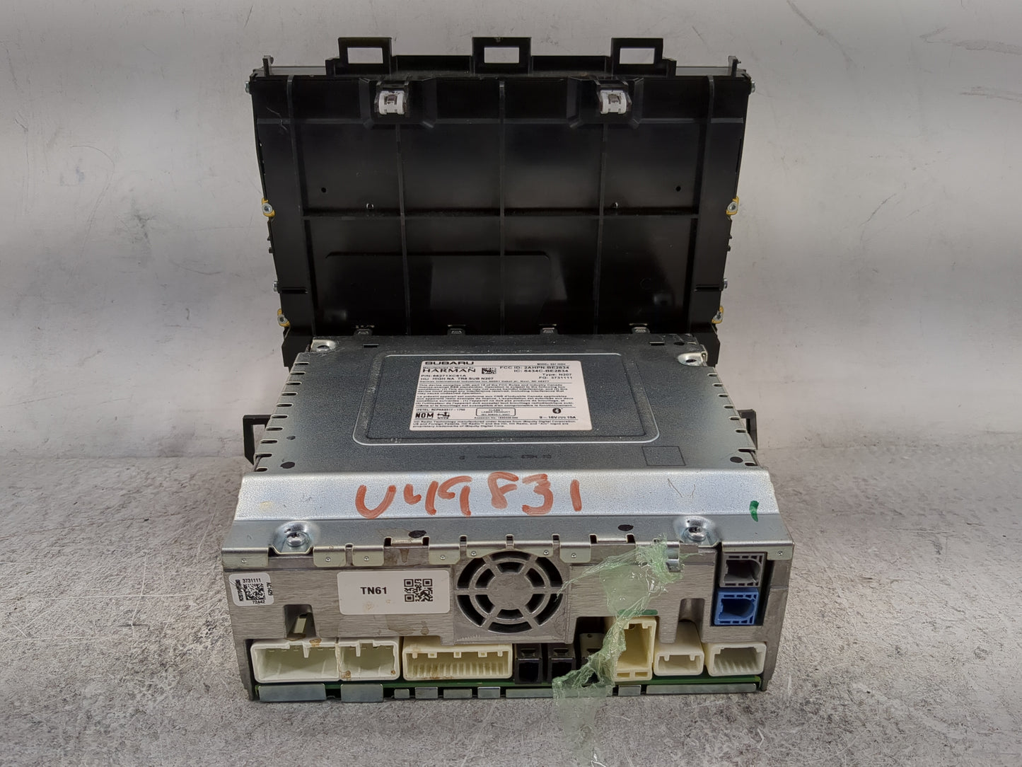 2019 Subaru Ascent Radio AM FM Cd Player Receiver Replacement P/N:86271XC61A 2AHPN-BE2834, 6434C-BE2834 Fits OEM Used Auto P