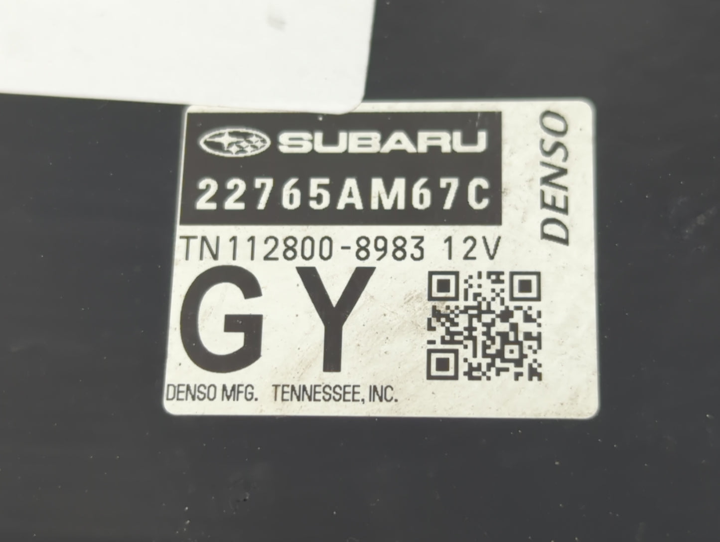 2019 Subaru Impreza PCM Engine Control Computer ECU ECM PCU OEM P/N:TN112800-8983 Fits OEM Used Auto Parts - Oemusedautopart