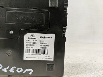 2019 Subaru Impreza PCM Engine Control Computer ECU ECM PCU OEM P/N:86222FL12A Fits OEM Used Auto Parts