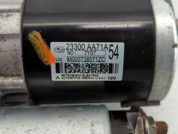2015-2019 Subaru Legacy Car Starter Motor Solenoid OEM P/N:23300 AA71A Fits Fits 2015 2016 2017 2018 2019 OEM Used Auto Parts