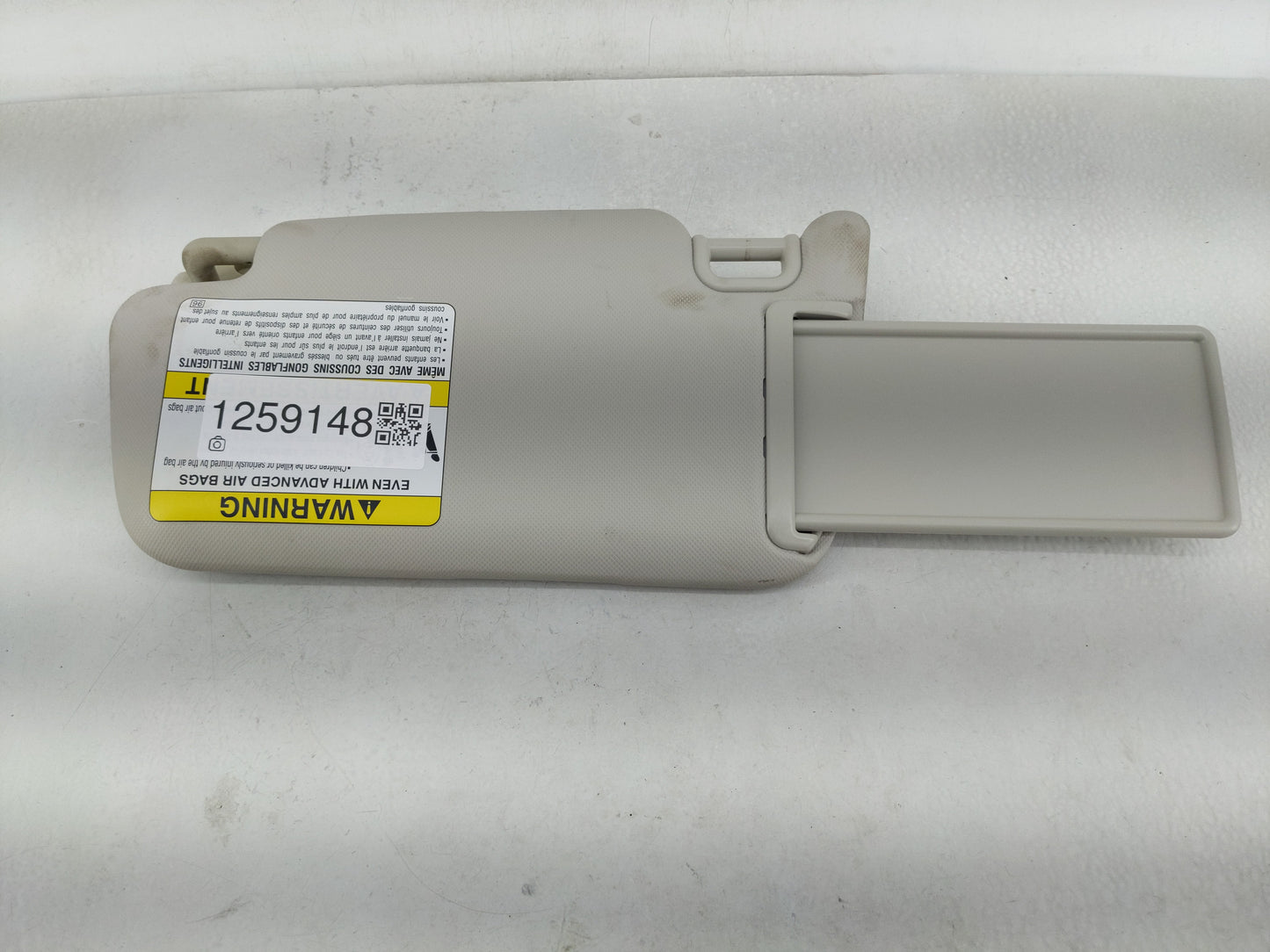 2019 Subaru Xv Sun Visor Shade Replacement Passenger Right Mirror Fits Fits 2021 2022 OEM Used Auto Parts - Oemusedautoparts